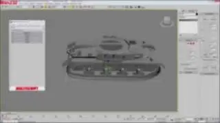 Создание разрыва трака и анимацию разрывав. [Men of War] [3ds Max 2009]