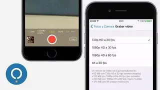Cambiar resolución de cámara en iPhone