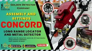 CONCORD Assembly and Settings | Best Germany Made Detector