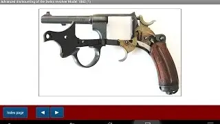 Swiss service revolver Model 1882 explained - Android APP - HLebooks.com