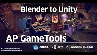 Blender to Unity with Materials: AP GameTools!