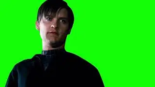 "I'm done trying to convince you" - Tobey Green Screen