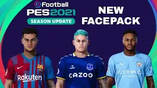 PES 2021 | UPDATE FACEPACK RAHEEM STERLING, JAMES RODRIGUEZ, PHILIPPE COUTINHO | SIDER VERSION