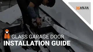 How to Install a Glass Garage Door | WANJIA | Complete Demonstration Process