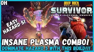 Hazard 5 - INSANE Plasma Combo!! Deep Rock Galactic: Survivor!
