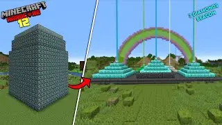 I Made 3 Full DIAMOND BEACONS In Minecraft Hardcore #12