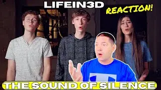 First Time Reacting to Lifein3D - The Sound of Silence