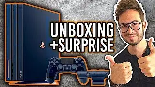 PS4 PRO 500 Million, my UNBOXING + BIG surprise!