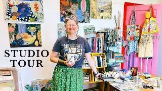 My New Art Studio in England
