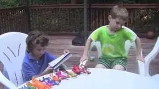 Two Boys, Age 6, Give Mystery Book 7-Million-Star Rating and Review!