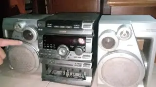 Tarik Barang Bekas Audiosystem Compo HIFI Sony V808 di Binong Bandung