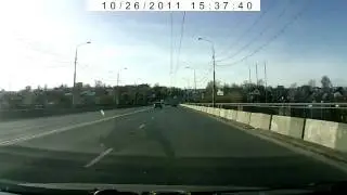 Ока по встречке О_о