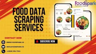 Food Data Scraping Services Video - Scrape Food Data from Websites