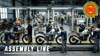 Royal Enfield assembly line | How Royal Enfield are made in 2024
