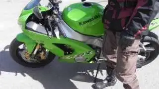 Kawasaki Ninja ZX-6R 636 2004г Обзор 360