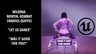 Mileena: Let Us Dance 4K - Mortal Kombat Quotes (Unreal Engine)