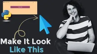 How to Use a Custom Image as a Mouse Cursor: Python tkinter Tutorial