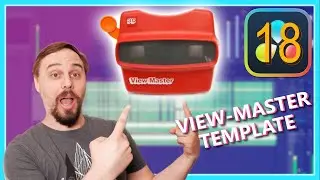 VIEW-MASTER EFFECT IN DAVINCI RESOLVE 18 | Advanced Fusion Composition Tutorial | DaVinci Resolve 18
