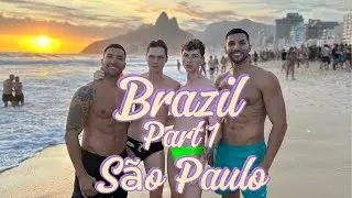 Twins had a lot of fun in São Paulo, Brazil. 