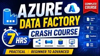 Azure Data Factory (ADF) for beginners in 7 hrs. - Zero to pro