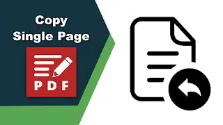 How to copy a single page from a pdf in PDF XChange Editor