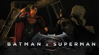 BATMAN v SUPERMAN - STOP MOTION