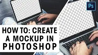 How to create a Laptop Mockup in Photoshop CS6