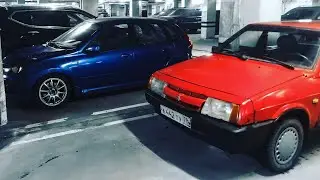 LADA Kalina Sport 2020|Начало восстановления. Занижение -150 на ВАЗ 2109