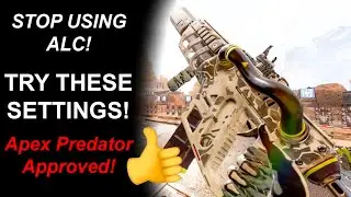 YOU HAVE TO TRY THESE CONTROLLER SETTINGS! NO MORE ALC SETTINGS | Apex Legends