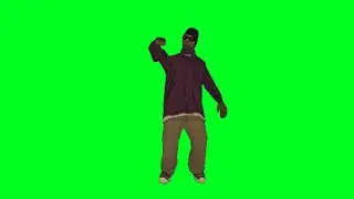 ballas3 dancing green screen