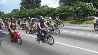 Hells Orphans moped rally
