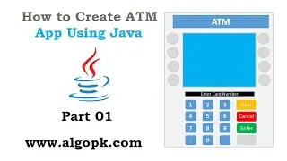 How to Create ATM app in java Netbeans IDE