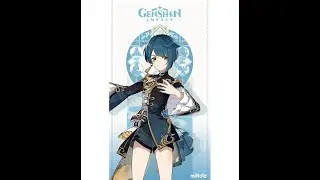 Genshin Impact - Ascending Xingqiu - Talent Level-Up Material needed for Ascension