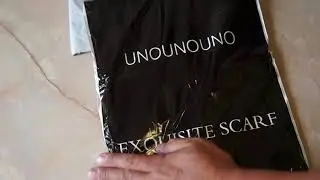 Темно-синий шарф с Гирбеста