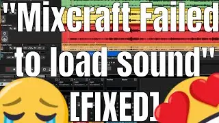 How to get rid of mixcraft error message: 