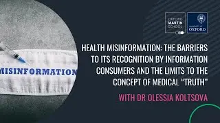 Health misinformation: barriers to its recognition by consumers & limits to concept of medical truth