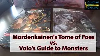 Mordenkainen's Tome of Foes vs Volo's Guide to Monsters - Which one?