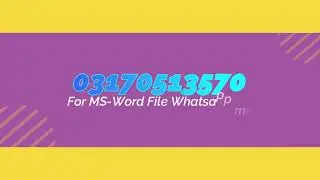CS610 Assignment 3 Solution Spring 2021 | CS610 Assignment 3 Solution MS Word file