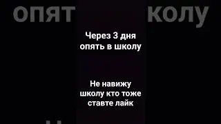 долбаная школа