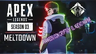 Apex legend:Rankeds con crypto y el nuevo mapa!!#Seasson 3 :D