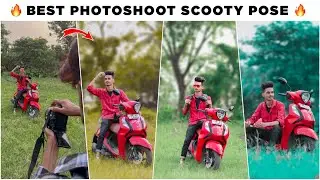 Best Photoshoot Scooty Pose🔥 | How to Pose With Scooty😍 - SK EDITZ