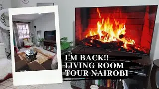 My living room tour Nairobi | Living room decorating ideas | Small living room ideas