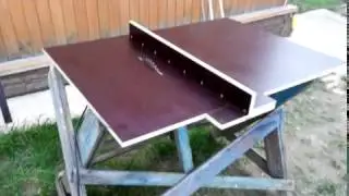 Стационарный циркулярный стол своими руками.