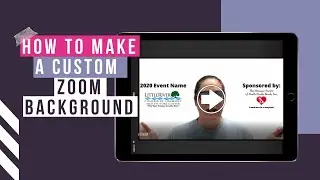 How to Create a Branded Zoom Background for your Sponsored Chamber Event (free)