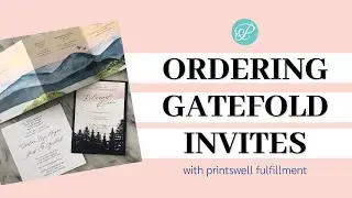 Design and Print a Gatefold Card with PrintsWell Fulfillment