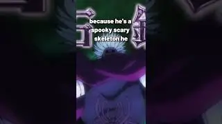 Basically Skeleton Knight In Another World #animeseries #basically #shorts