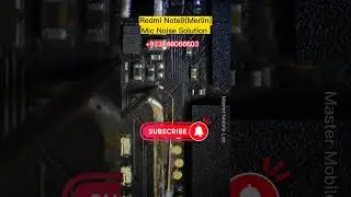 Redmi Note 9 Mic Noise Solution #xiomi #shorts  #mobilerepairing #repair #redminote9