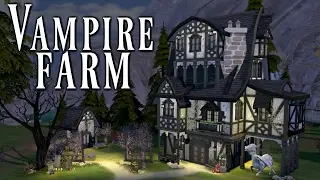 The Sims 4 | VAMPIRE FARM - Speed Build
