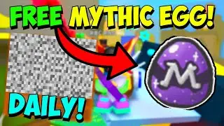 Daily FREE *MYTHIC EGG* (Hurry UP!) | Roblox Bee Swarm Simulator