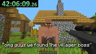 The FUNNIEST Minecraft Speedrun in 2022...